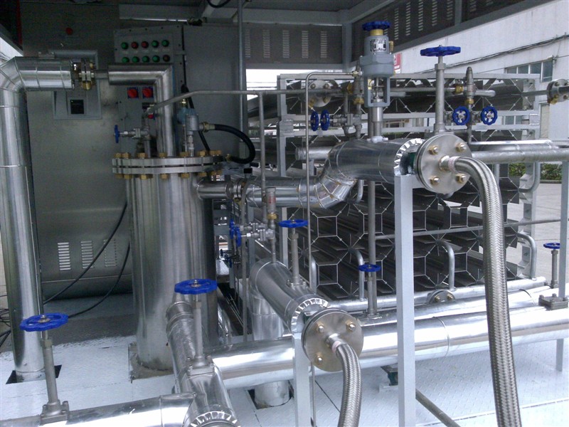 LNG氣化、加氣站工程現(xiàn)場(chǎng)